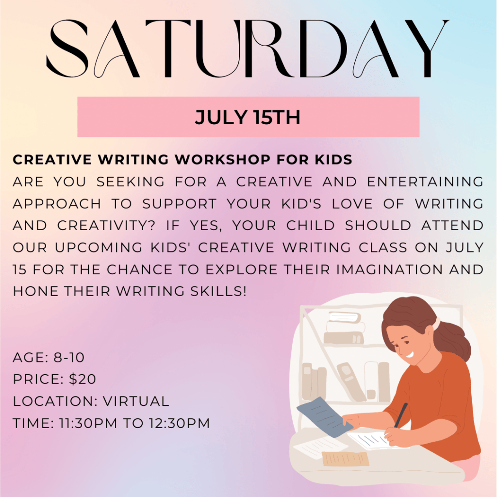Creative Writing Workshop for Kids