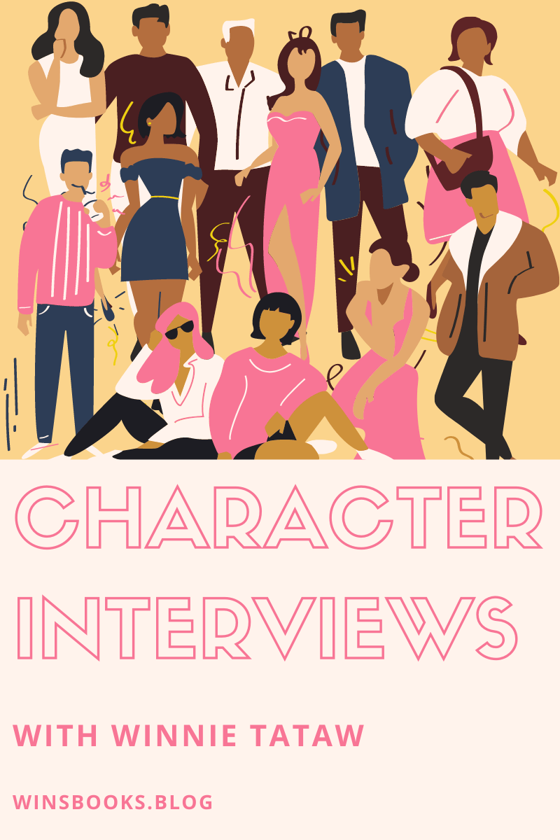 character interviews on win's books