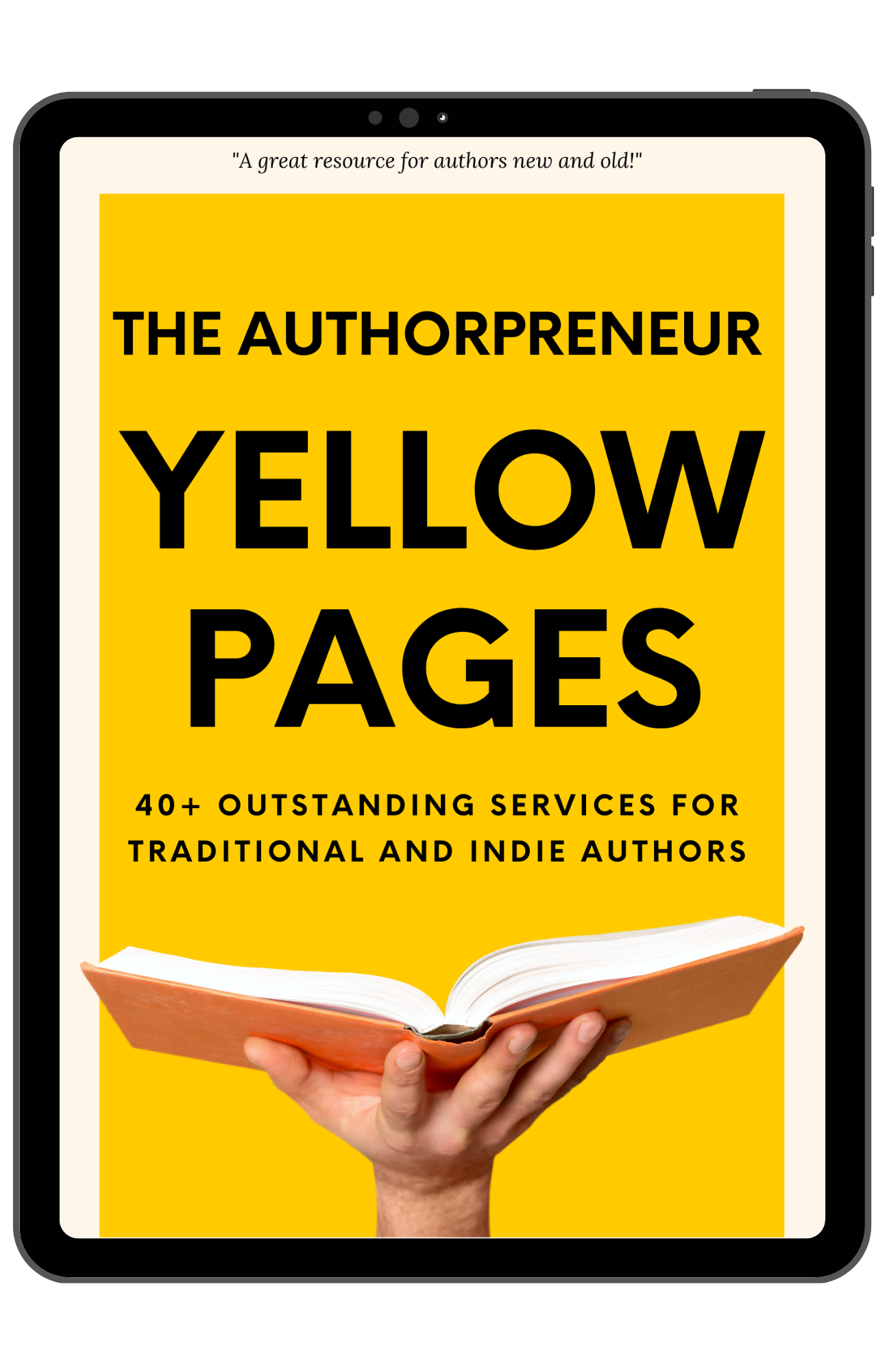 The Authorpreneur Yellow Pages book cover
