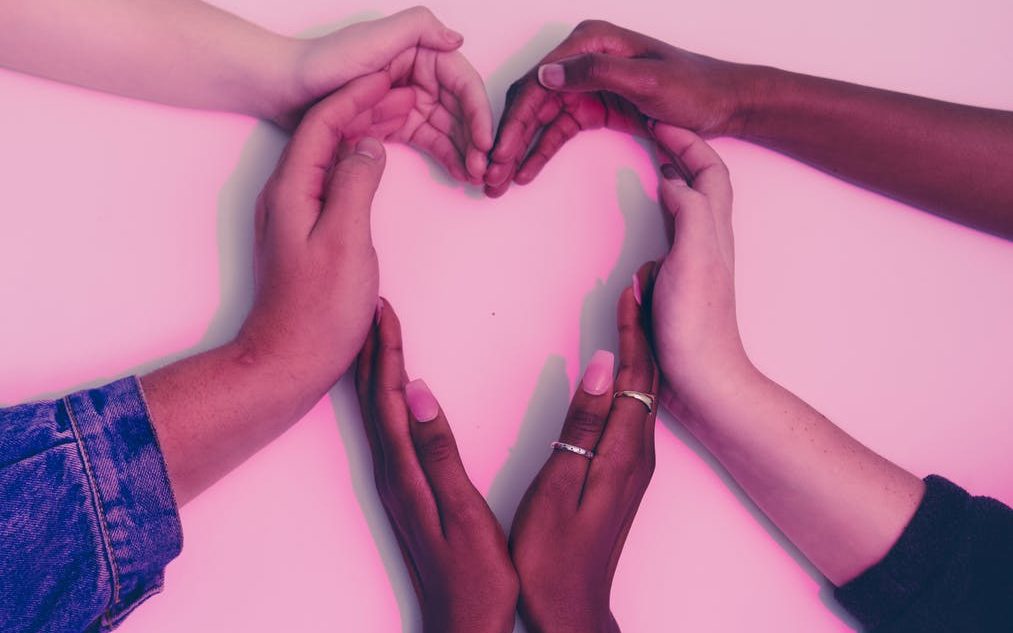 hands heart love