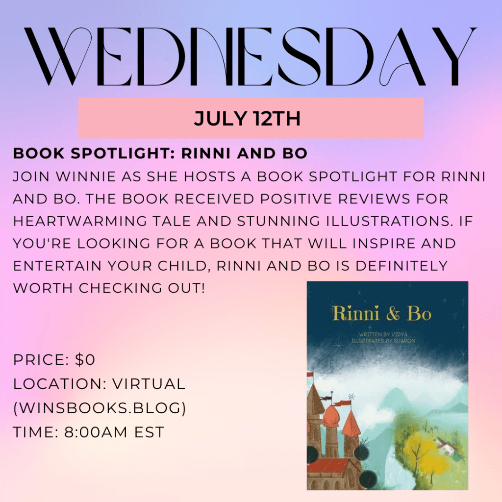 Book Spotlight: Rinni and Bo