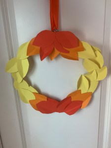 How to make an ombré wreath