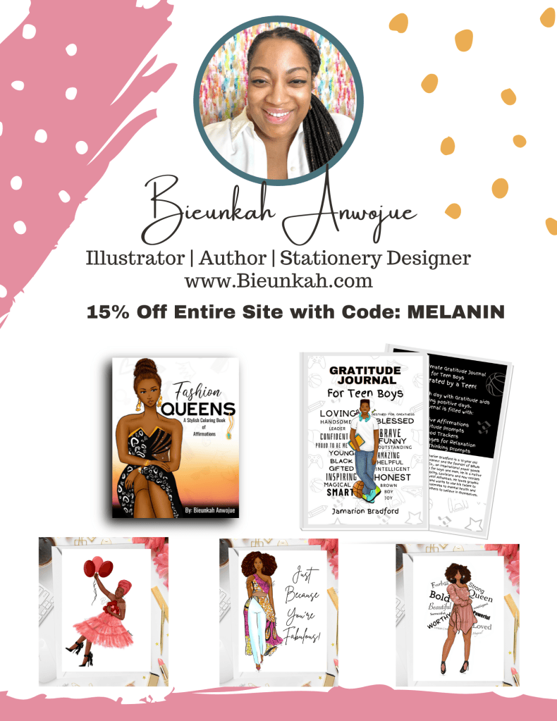 bieunkah poster sale of coloring book