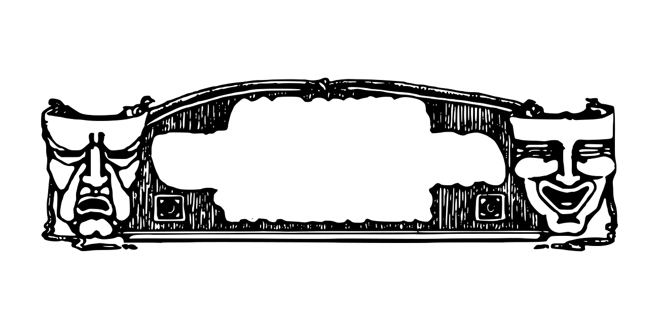Png vintage drama arch clipart