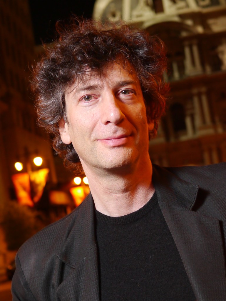 Neil Gaiman - Wikipedia; writers week Win's Books
