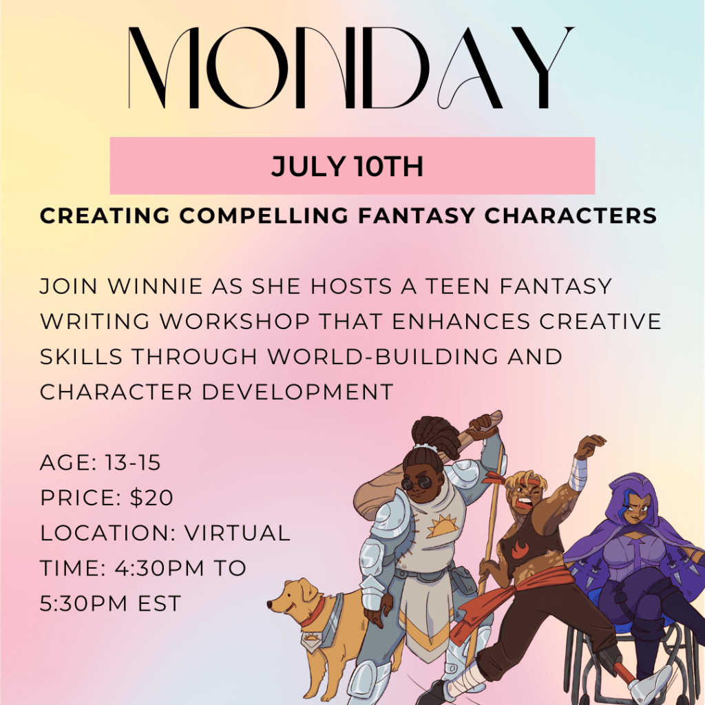 Creating Compelling Fantasy Characters event