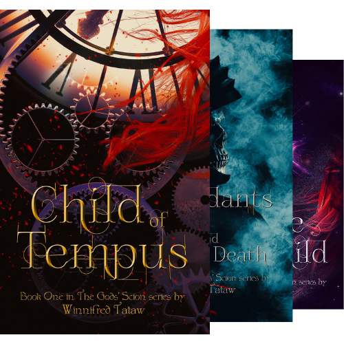 first 3 books in gods scion series covers