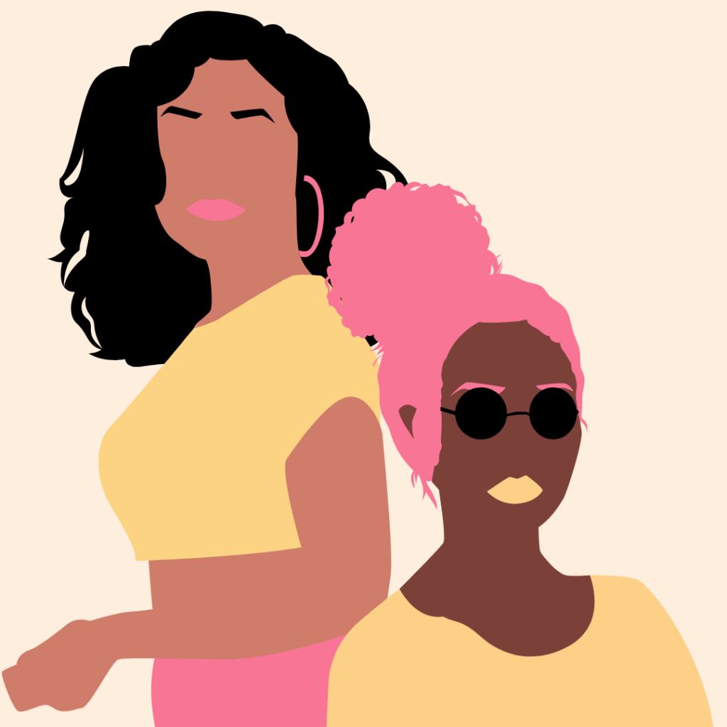 two black women or women of color