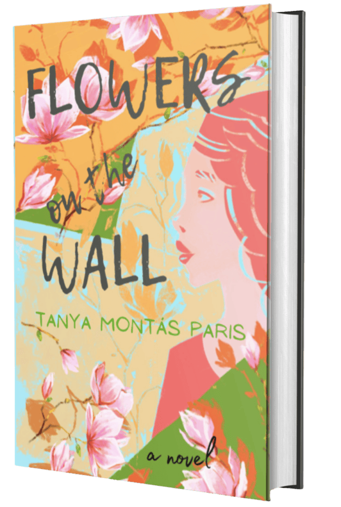 flowers on the wall book 3D cover